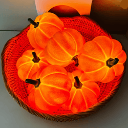 halloween pumpkin led night light