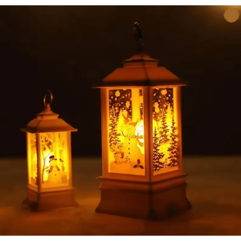 Vintage LED Oil Lamp Night Light 2