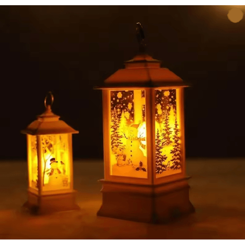 Vintage LED Oil Lamp Night Light 2