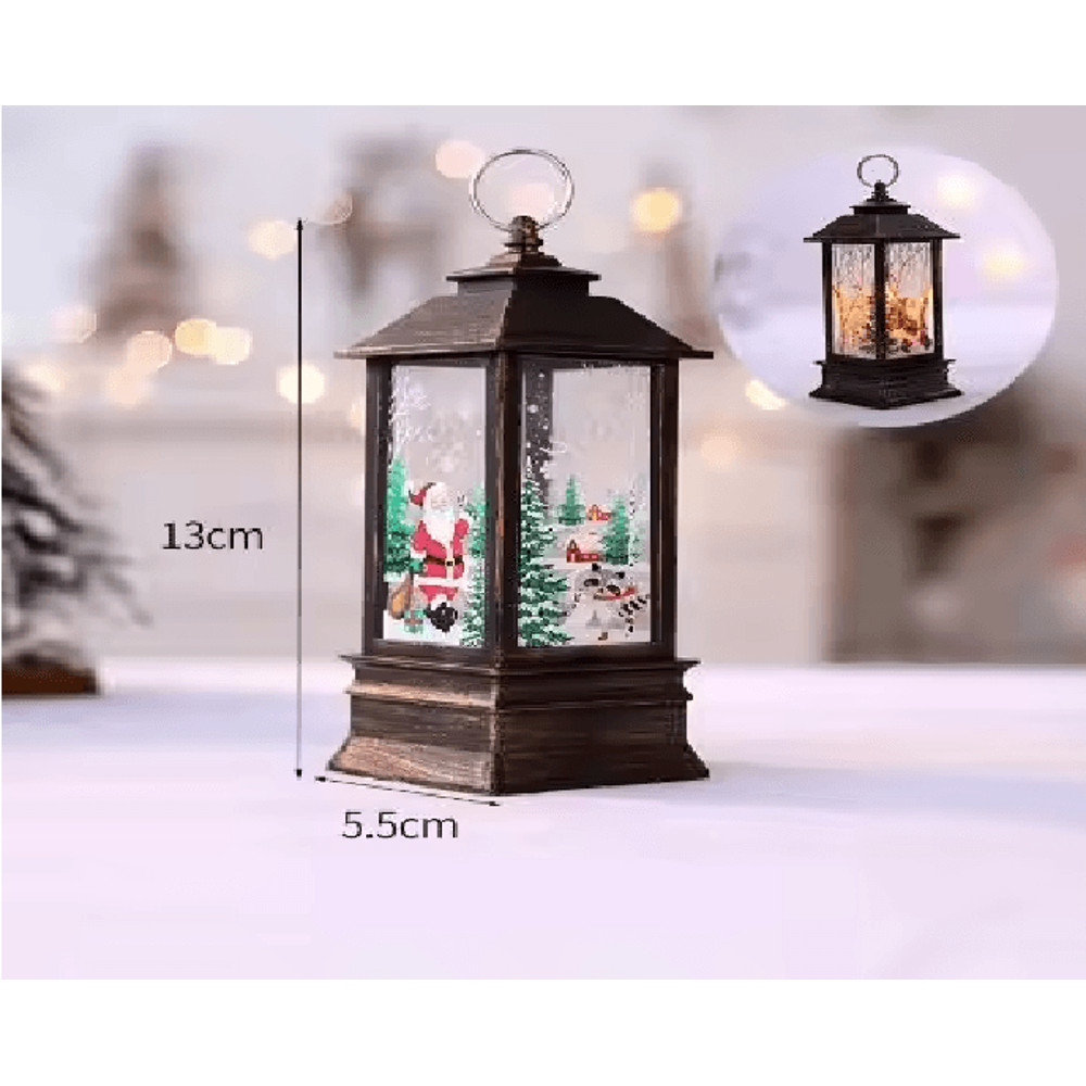 Vintage LED Oil Lamp Night Light 5