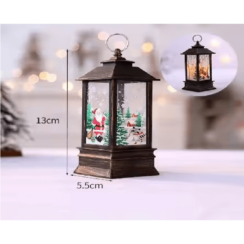 Vintage LED Oil Lamp Night Light 5