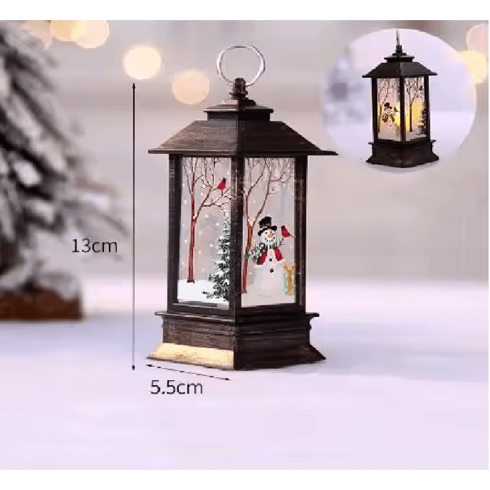 Vintage LED Oil Lamp Night Light 6