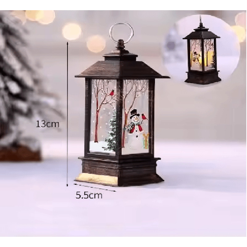 Vintage LED Oil Lamp Night Light 6