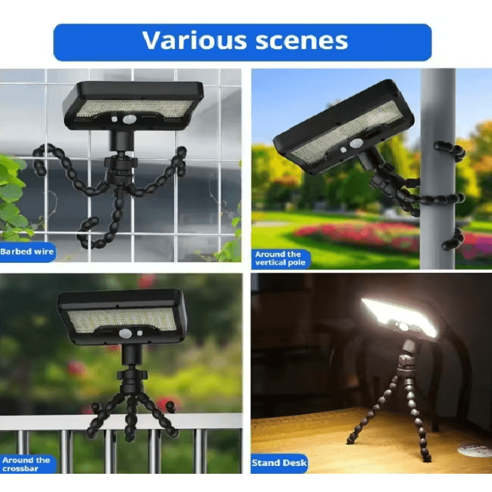 Solar Motion Tripod Security Light 3
