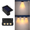Solar Outdoor Wall Step Light Set 6