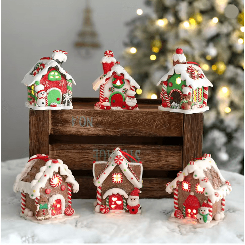 Gingerbread House LED Pendant Light 0