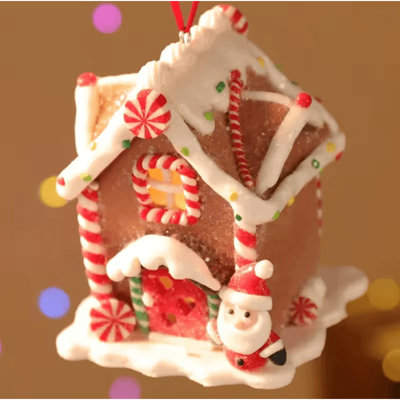 Gingerbread House LED Pendant Light 9