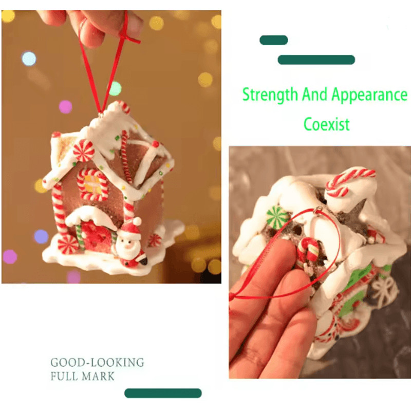 Gingerbread House LED Pendant Light 2