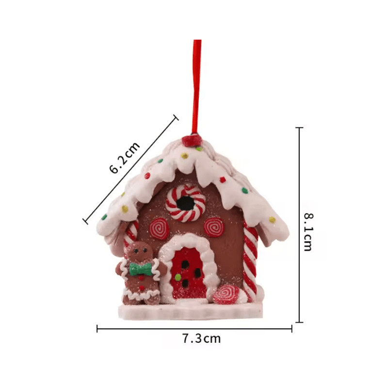 Gingerbread House LED Pendant Light 3