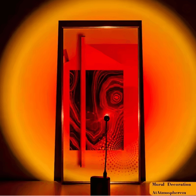 USB Sunset Projection Night Light 2