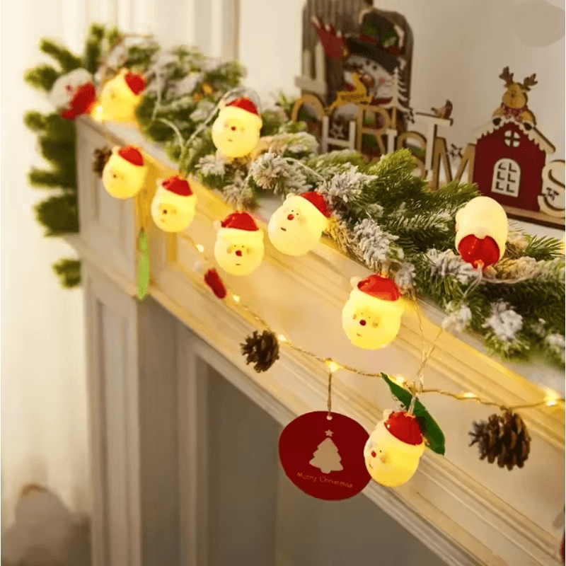 Christmas LED Character Garland Lights 2
