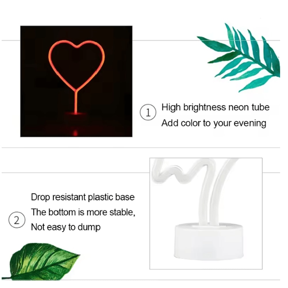 Rainbow Neon LED Night Light 2