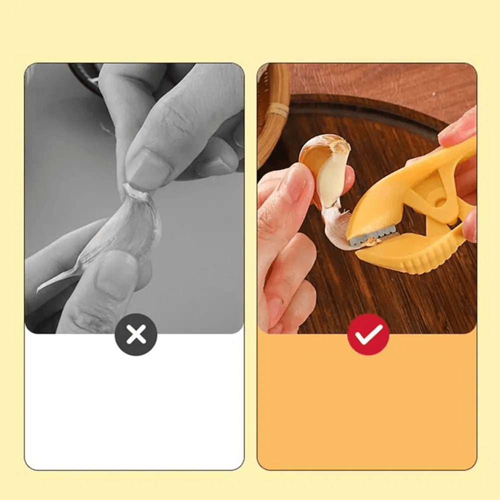 Stainless Steel Garlic Peeling Clip 2
