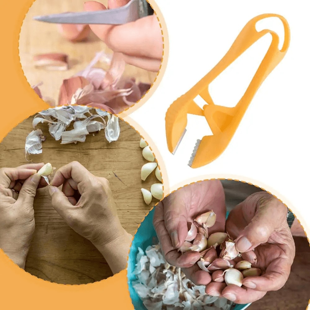 Stainless Steel Garlic Peeling Clip 4