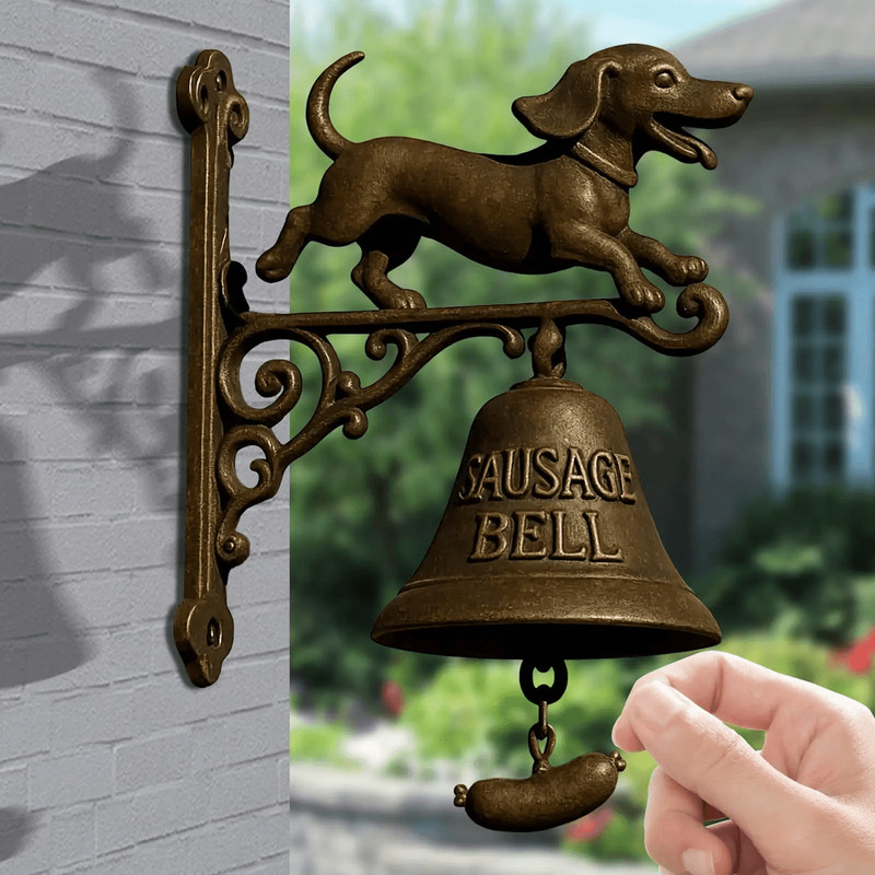 Dachshund Welcome Doorbell Decorative Hanging Bell 2