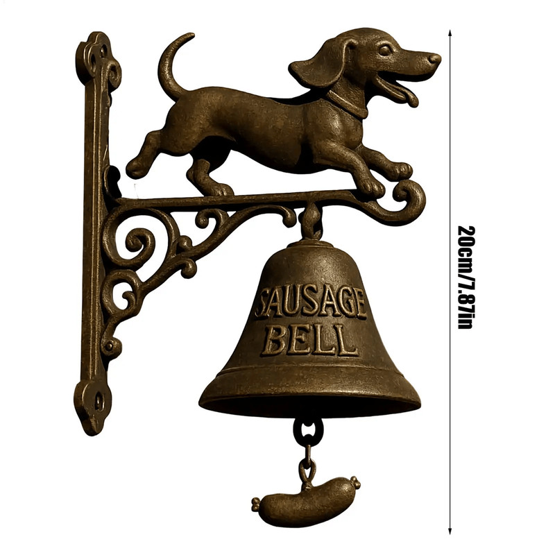 Dachshund Welcome Doorbell Decorative Hanging Bell 3