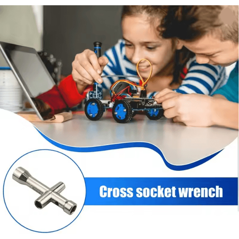 Precision Cross Socket Wrench Portable Maintenance Tool 1