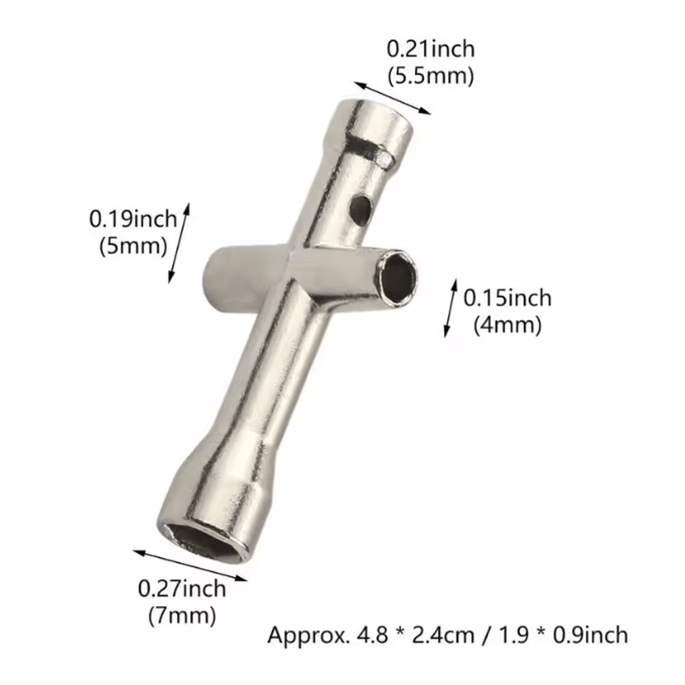 Precision Cross Socket Wrench Portable Maintenance Tool 4