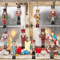 Nutcracker Holiday Wooden Decor Set 12 Pack 1