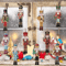 Nutcracker Holiday Wooden Decor Set 12 Pack 1