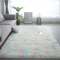Tie Dye Soft Washable Non Slip Bedroom Rug 1