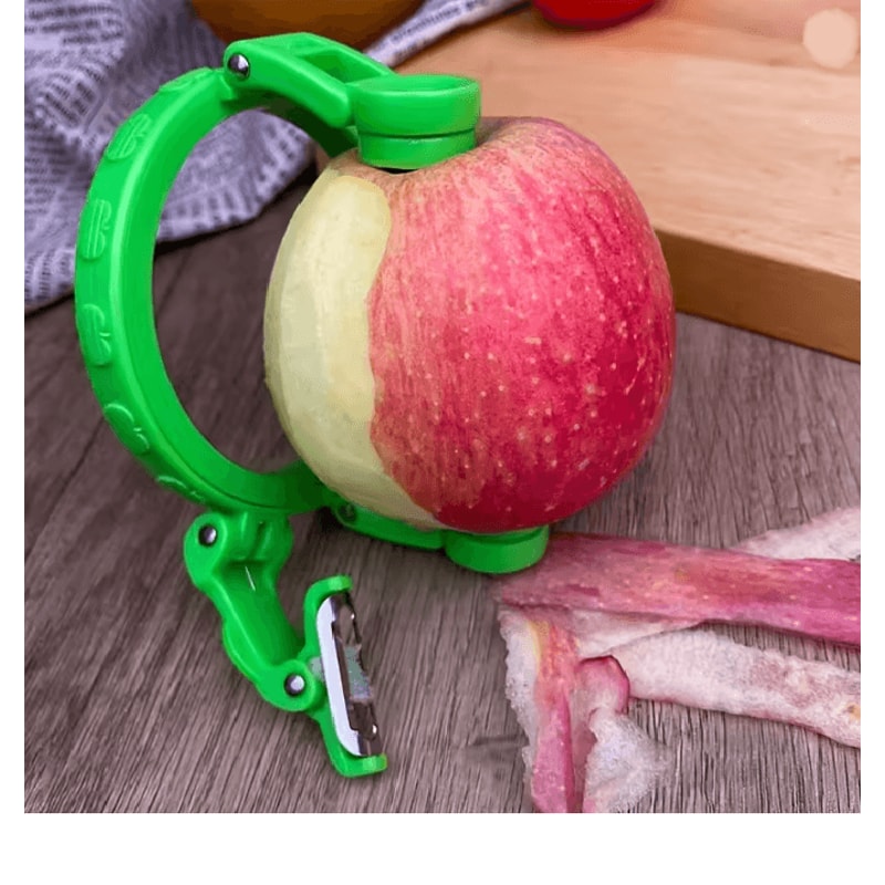 Rotating Quick Peel Fruit Peeler With Non Slip Grip 3