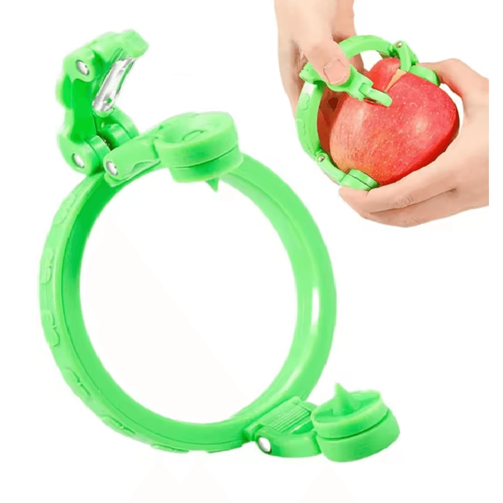 Rotating Quick Peel Fruit Peeler With Non Slip Grip 4