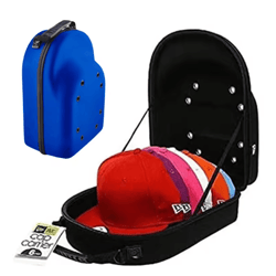 portable hard shell hat travel carrier case