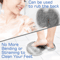 Shower Foot Scrubber And Back Washer Mat With Suction Cups 2