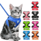 Adjustable Mesh Cat And Small Dog Harness With Leash 0