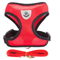 Adjustable Mesh Cat And Small Dog Harness With Leash 3