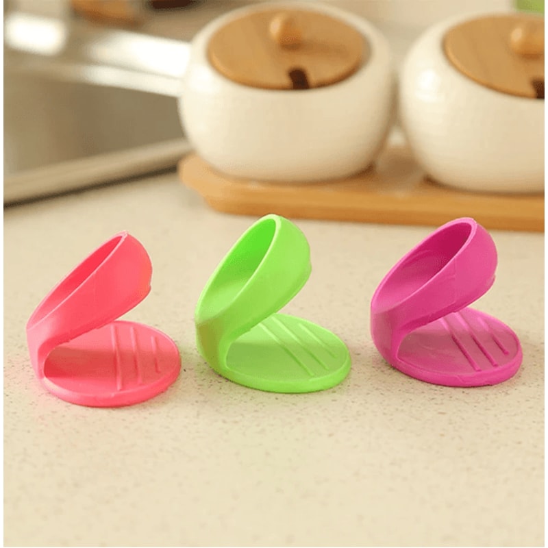 Silicone Heat Resistant Finger Covers For Cooking And Baking 2