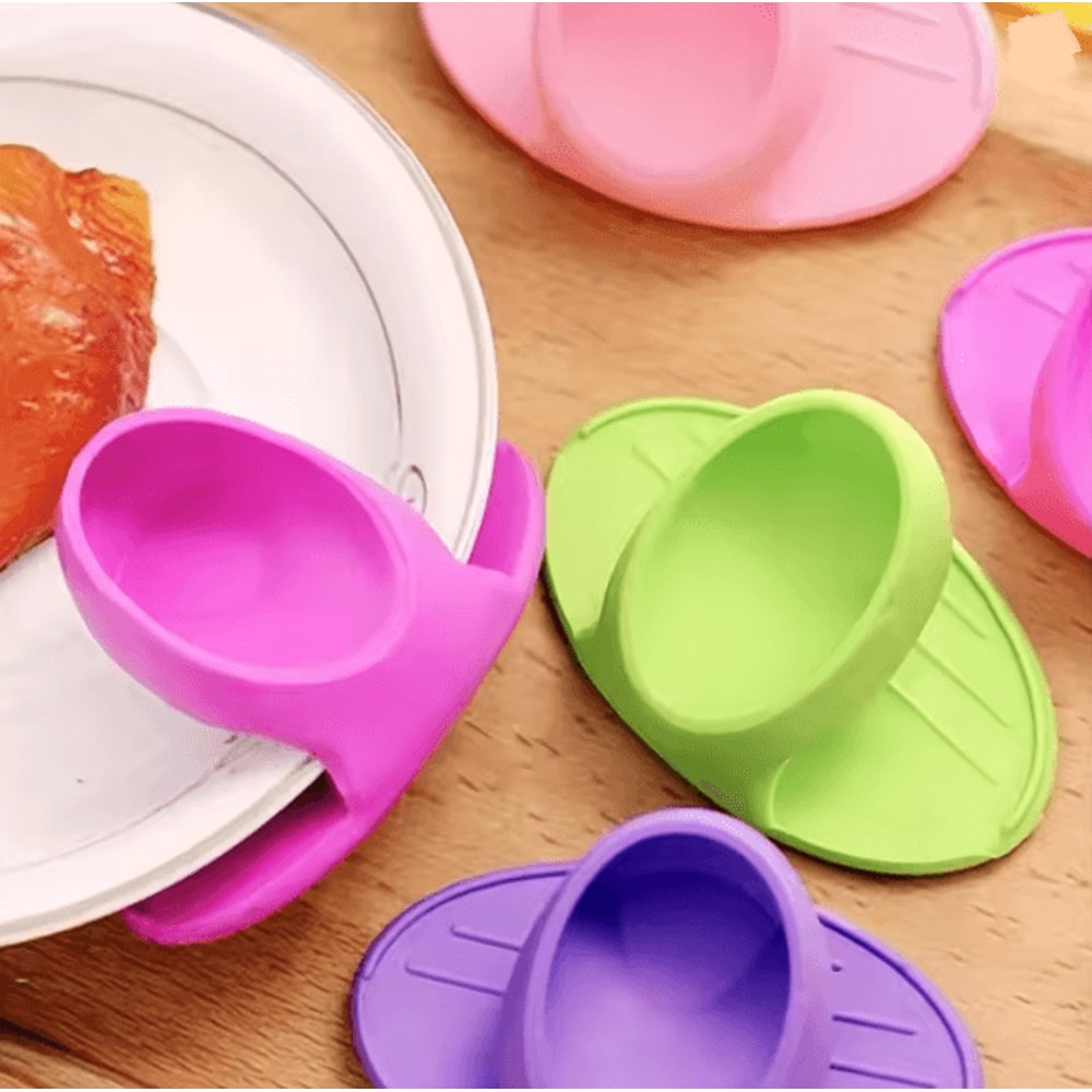 Silicone Heat Resistant Finger Covers For Cooking And Baking 4