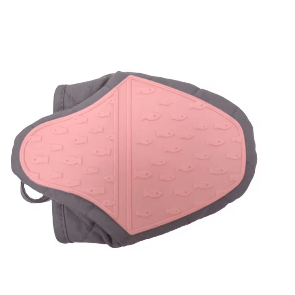 Silicone Fish Shaped Heat Resistant Oven Glove 5