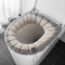 Warm Comfort Toilet Seat Cushion Pumpkin Pattern 4