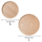 Round Wooden Serving Tray For Home And Kitchen 9