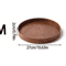 Round Wooden Serving Tray For Home And Kitchen 11