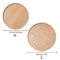 Round Wooden Serving Tray For Home And Kitchen 7