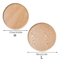 Round Wooden Serving Tray For Home And Kitchen 7
