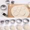 Stainless Steel Biscuit And Dough Cutting Mold Set 1