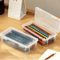 Clear Plastic Storage Box With Hinged Lid 1