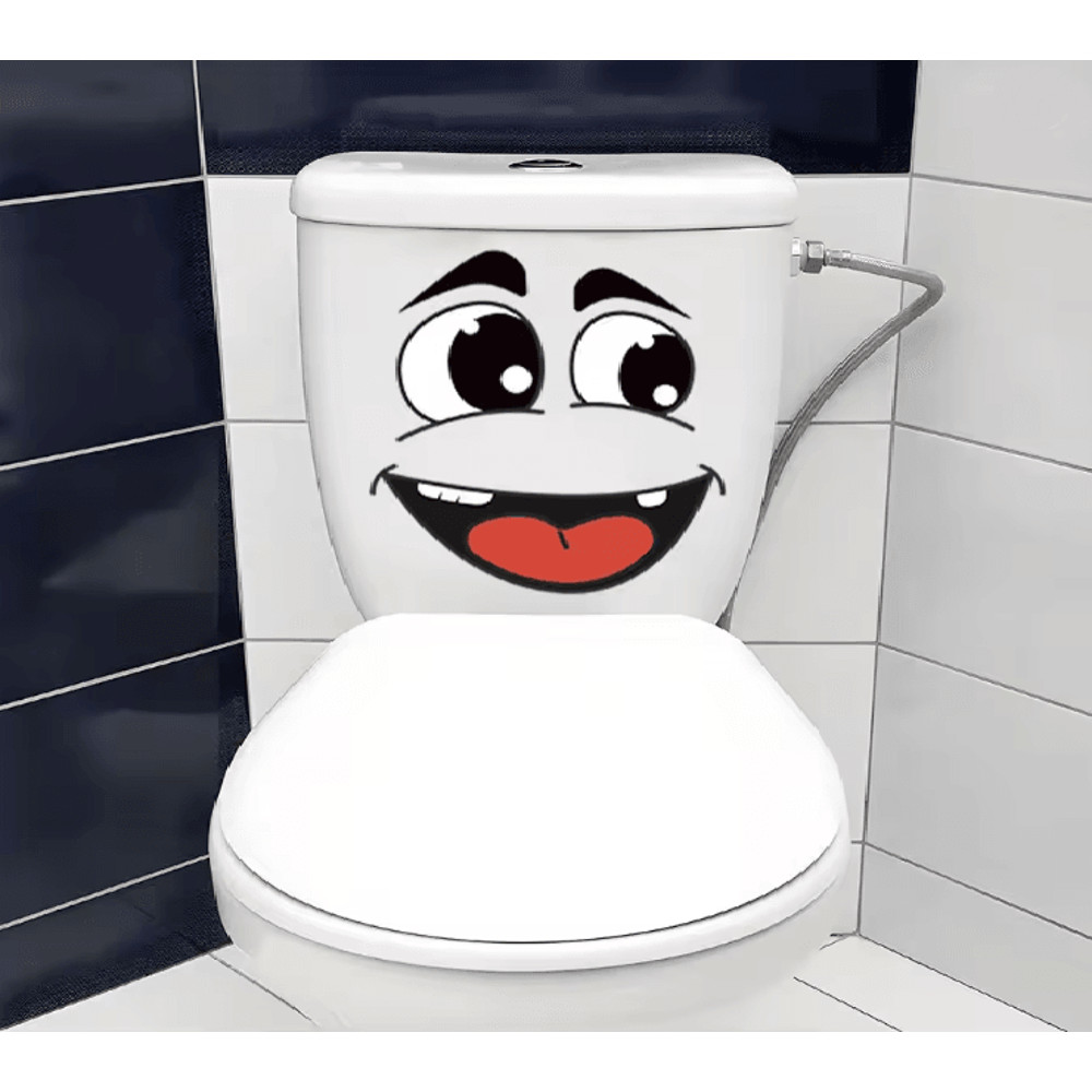 Cartoon Face Stickers Set For Home Decoration 3