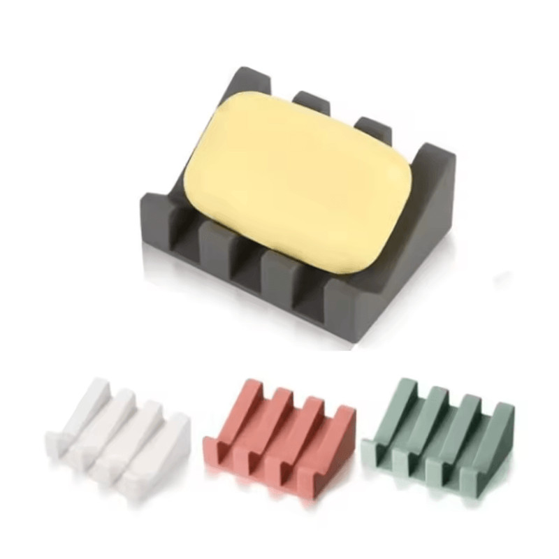 Silicone Soap Dish Portable Soap Holder 0