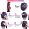 Pre Stretched Synthetic Yaki Braiding Hair 20 Inch 3
