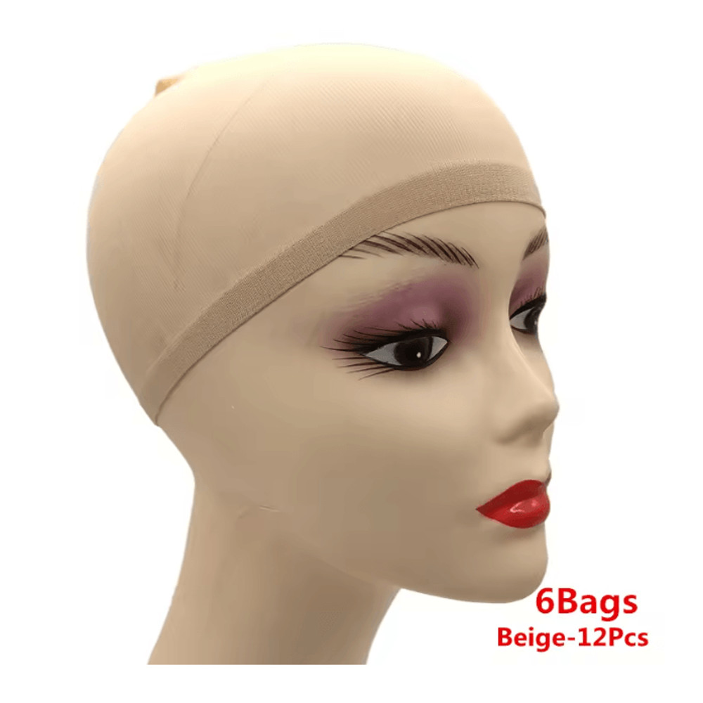 Ventilated Nylon Mesh Wig Cap Set 9