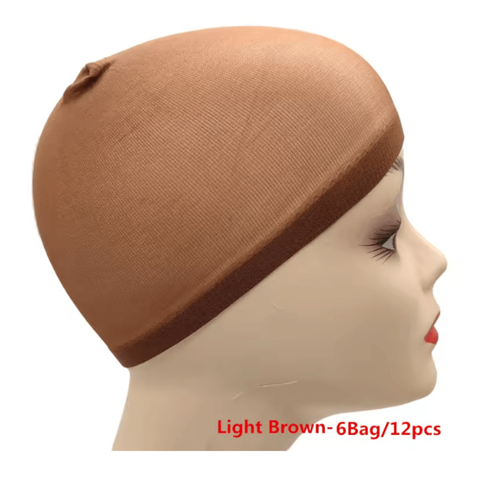 Ventilated Nylon Mesh Wig Cap Set 10