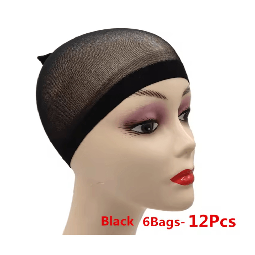 Ventilated Nylon Mesh Wig Cap Set 11