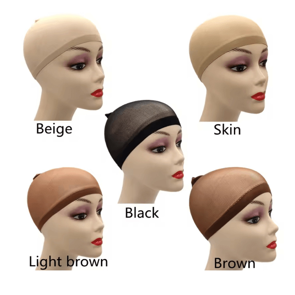 Ventilated Nylon Mesh Wig Cap Set 2