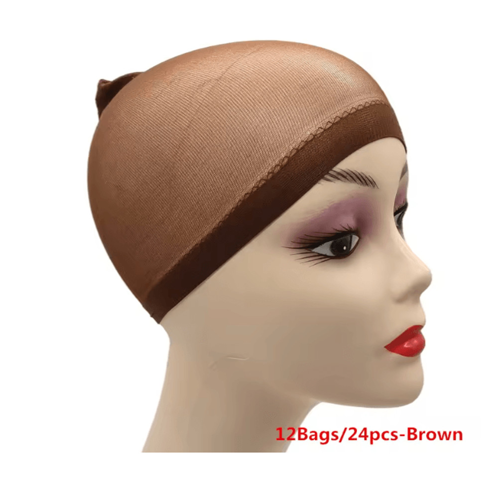 Ventilated Nylon Mesh Wig Cap Set 13