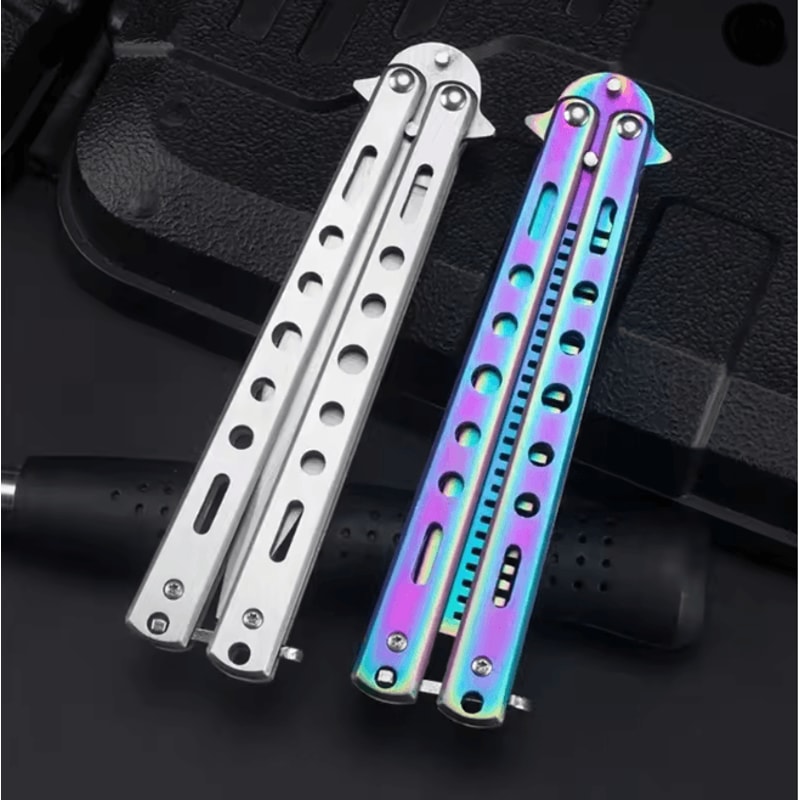 Foldable Training Butterfly Comb For Hair And Beard Styling 2